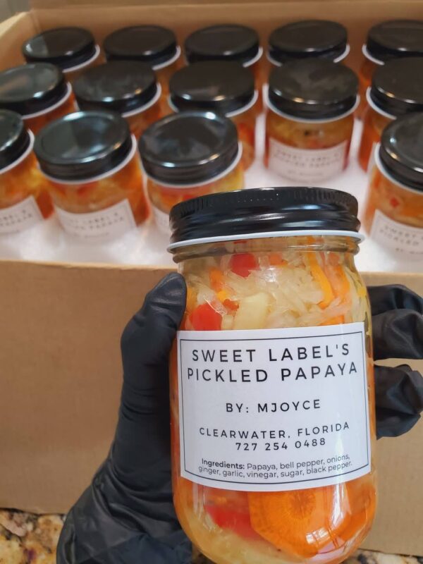 Sweet Label's Cebu inspired Pickled Papaya